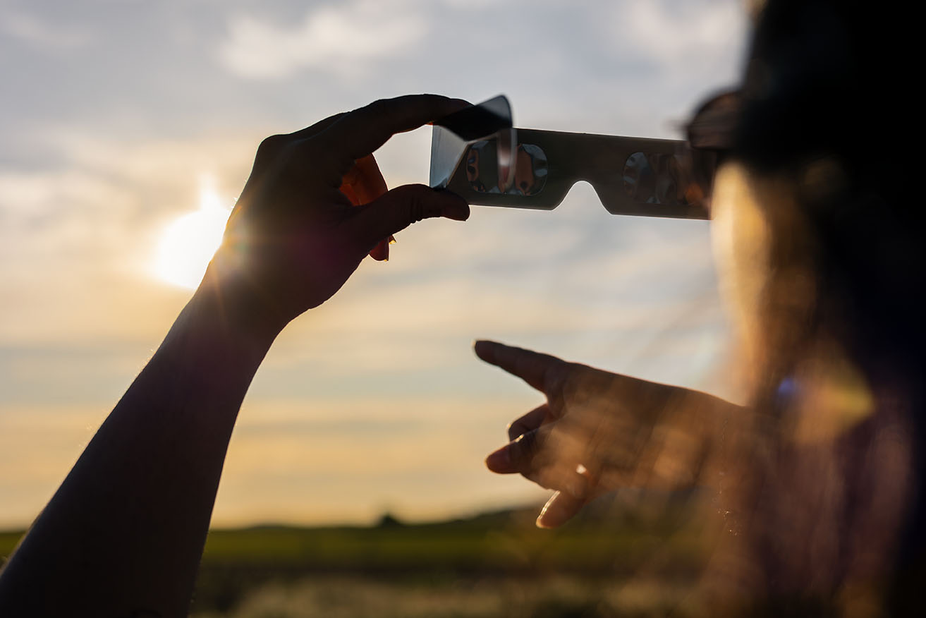 Solar eclipse sunglasses
